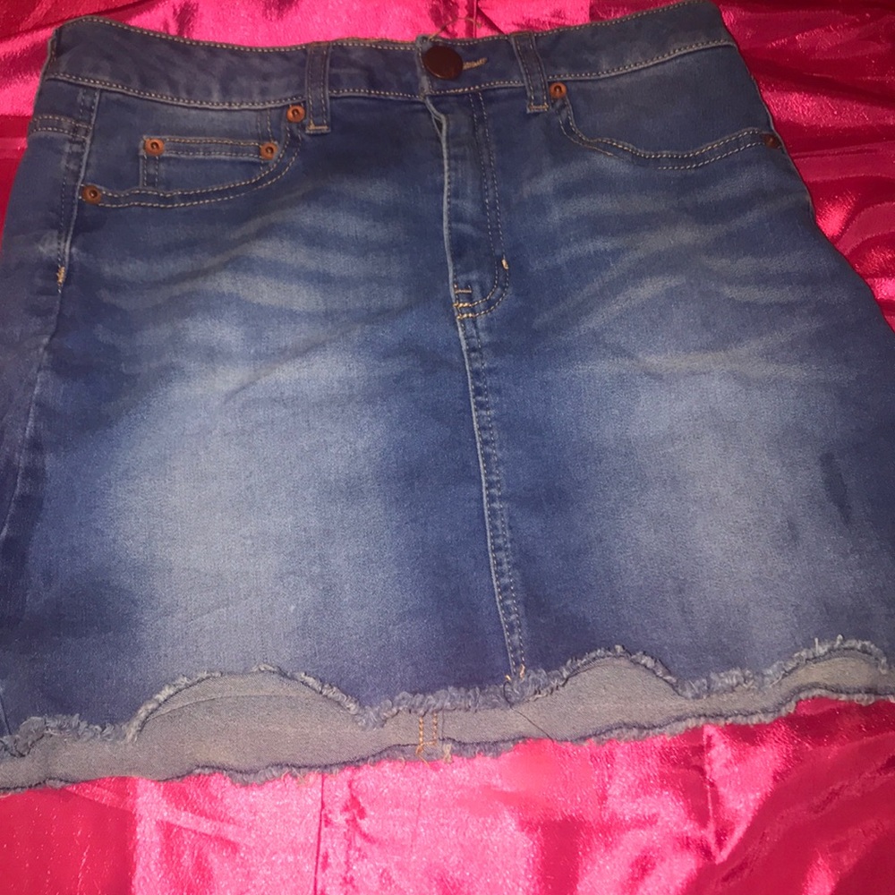 Denim skirt